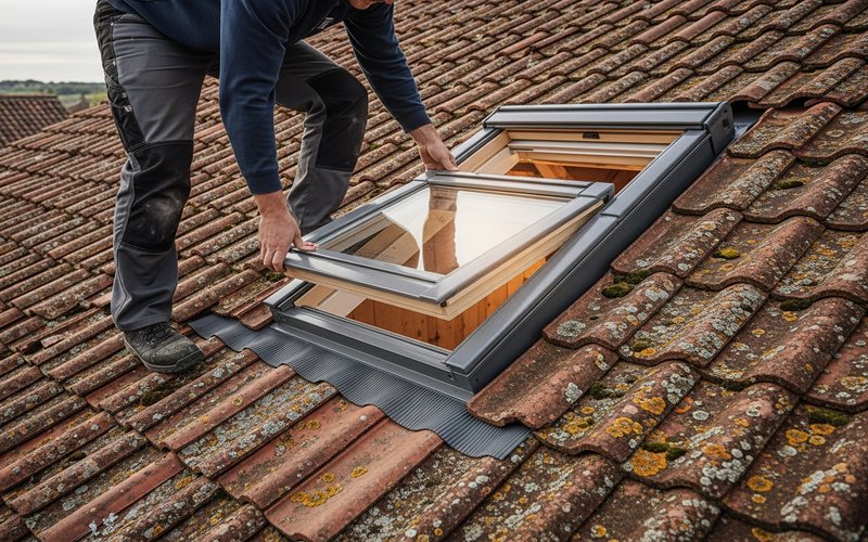 Pose Velux Provins